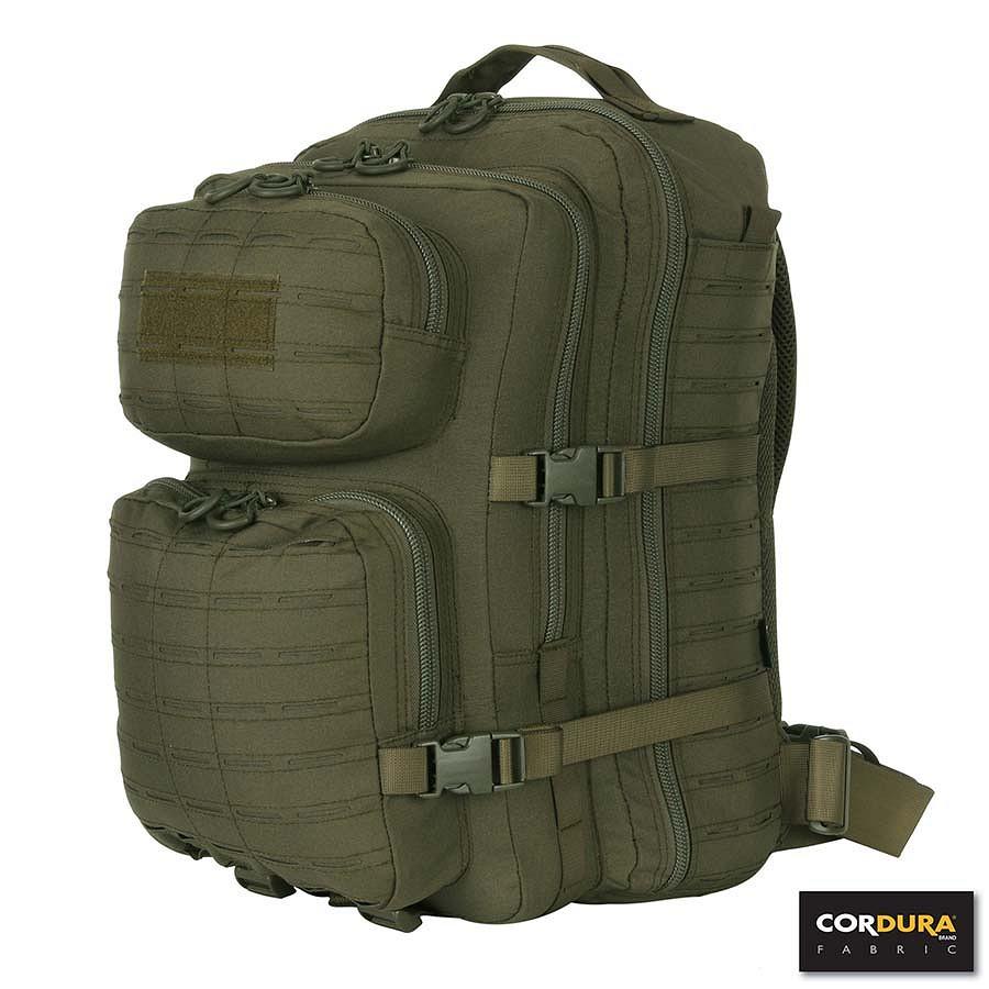 Lasercut Tactical Rugzak Groen (40 Liter)-3499-a